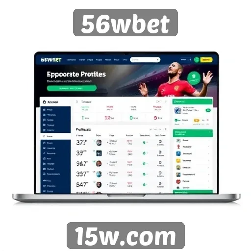 Experiência do usuário no site 56wbet